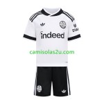 Camisolas de futebol Eintracht Frankfurt Criança Equipamento Alternativa 2026/27 Manga Curta
